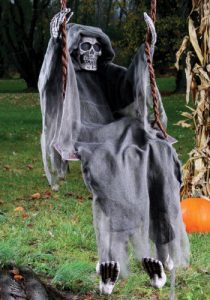 Halloween Decorations 2019 - Swinging Reaper Prop