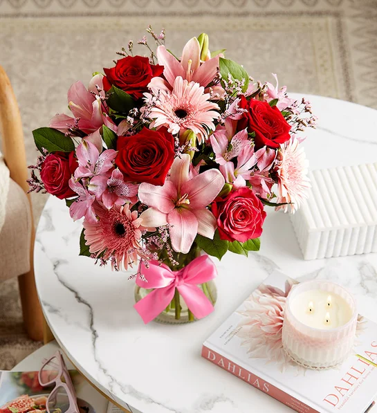 fields of europe romance bouquet