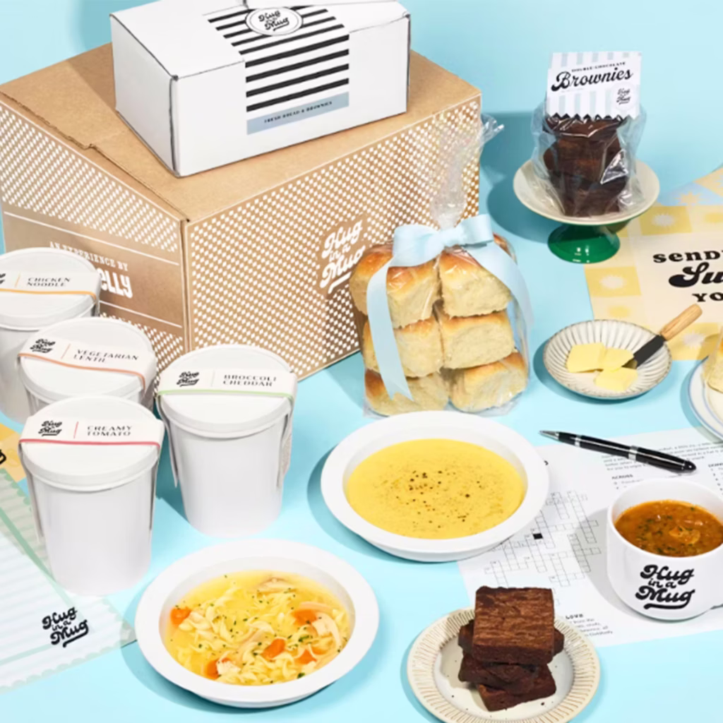 "Get Well Soon" Soup Care Package Get Well Soon Food Delivery