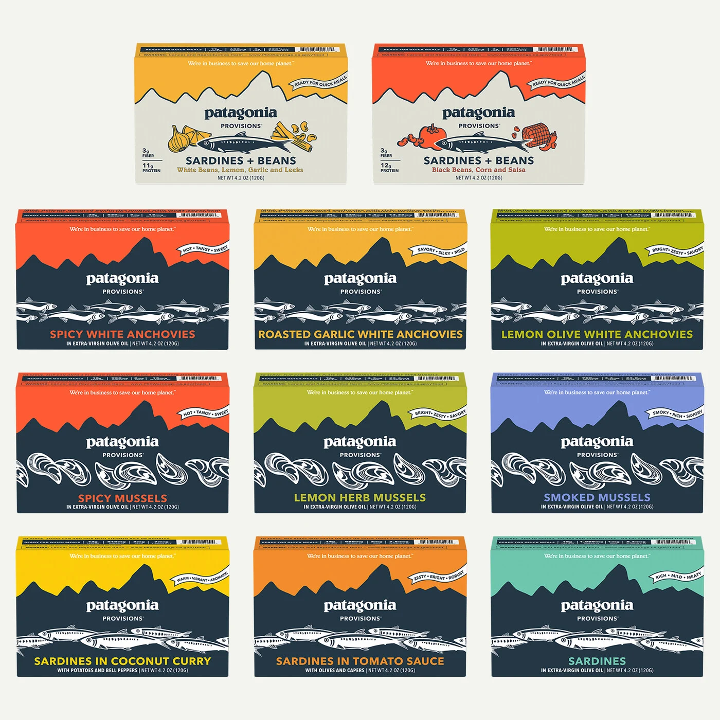 Tinned Fish Variety Pack father's day gifts for outdoorsy dad