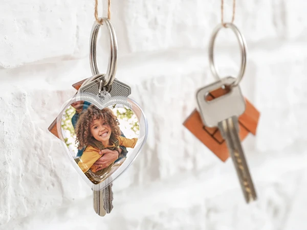 Your Photo on Keychain father's day gifts for new dads