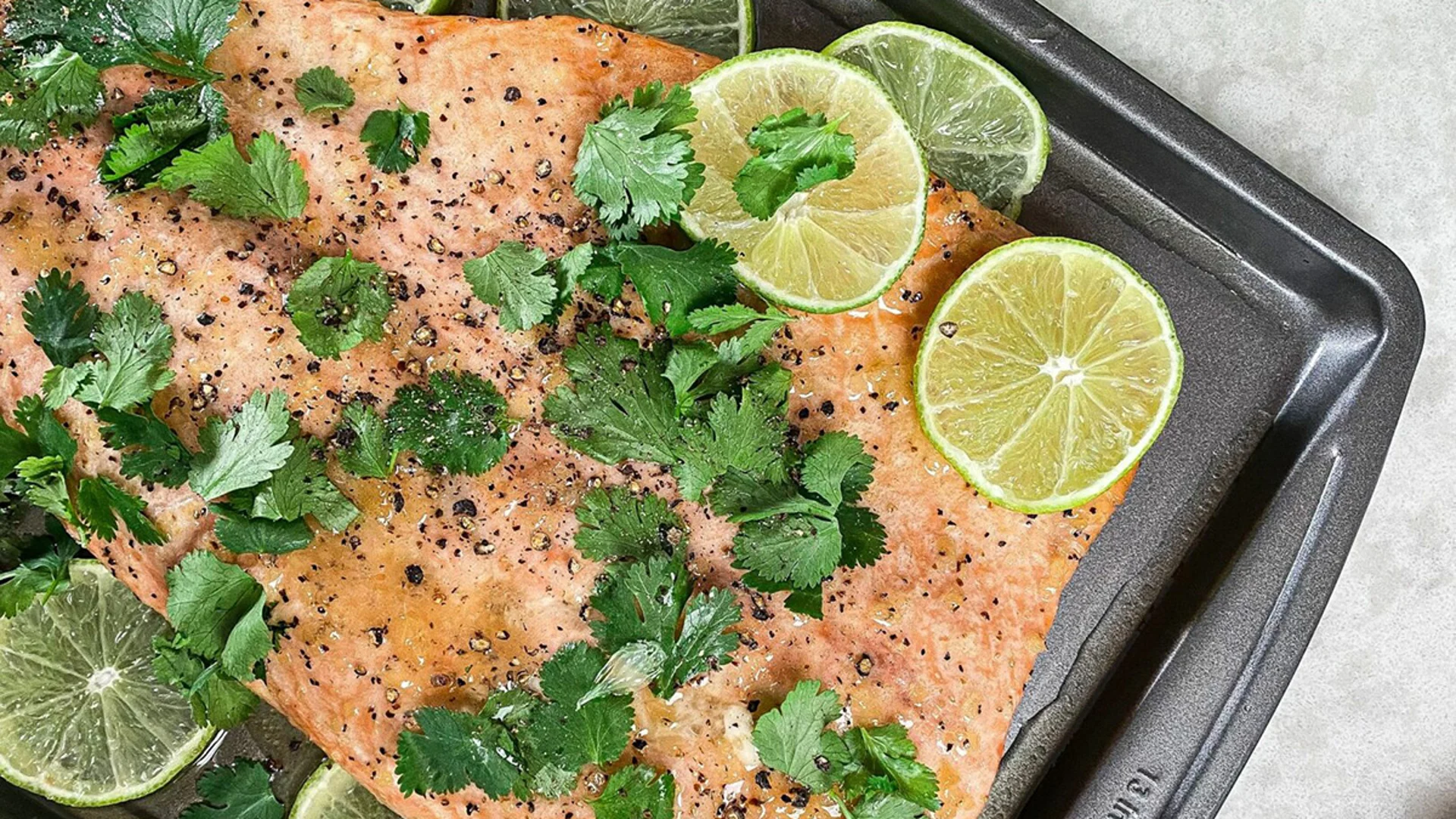 Honey Cilantro Baked Salmon Easy Weeknight Dinner Ideas