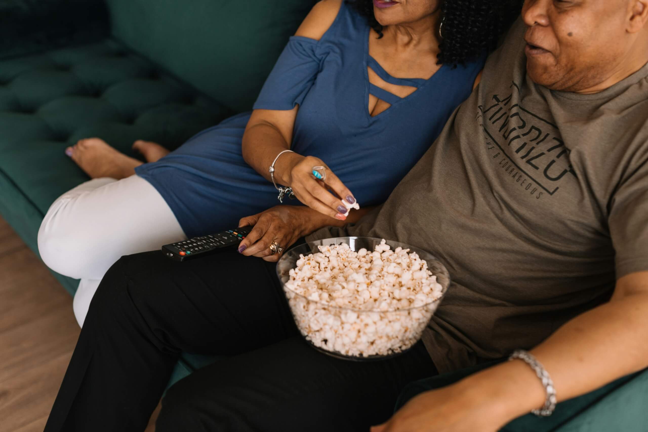 cozy movie night couple watching a movie date night ideas for parents
