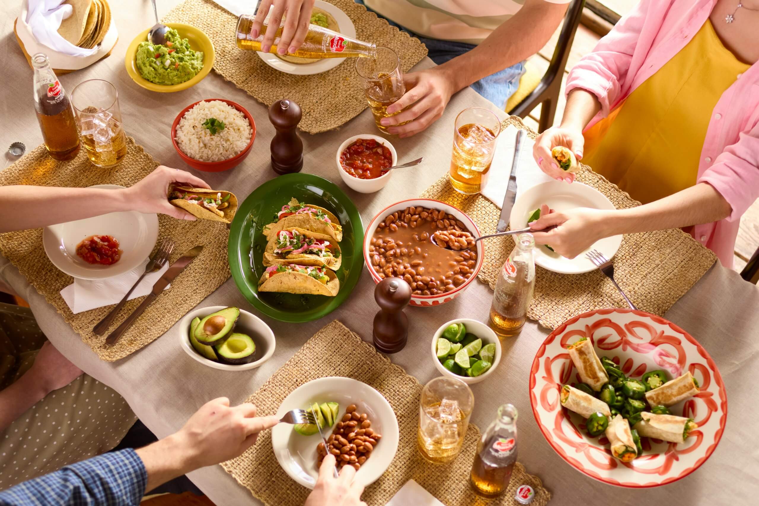 family dinner Photo by <a href="https://unsplash.com/@sidralmundet?utm_source=unsplash&utm_medium=referral&utm_content=creditCopyText">Sidral Mundet</a> on <a href="https://unsplash.com/photos/people-are-gathered-around-a-table-enjoying-a-mexican-feast-vinT9vPUQaI?utm_source=unsplash&utm_medium=referral&utm_content=creditCopyText">Unsplash</a>
