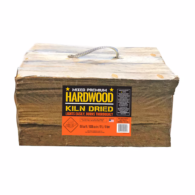 Eco Forest 0.65-cu ft Firewood by Lowe's how to set up a backyard fire pit