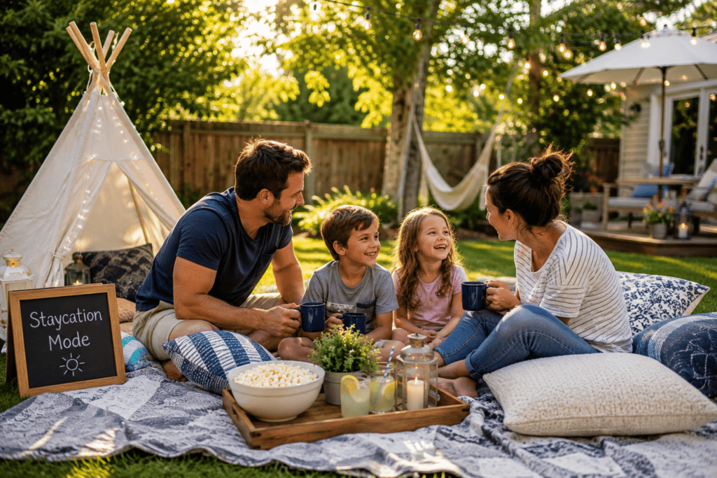 family staycation ideas