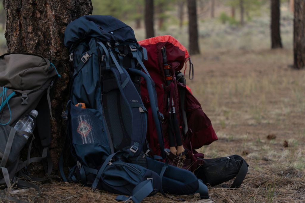 backpacking with kids hiking gear camping gear
