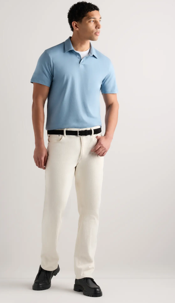 100% Pima Cotton Luxe Touch Polograduation outfits for men