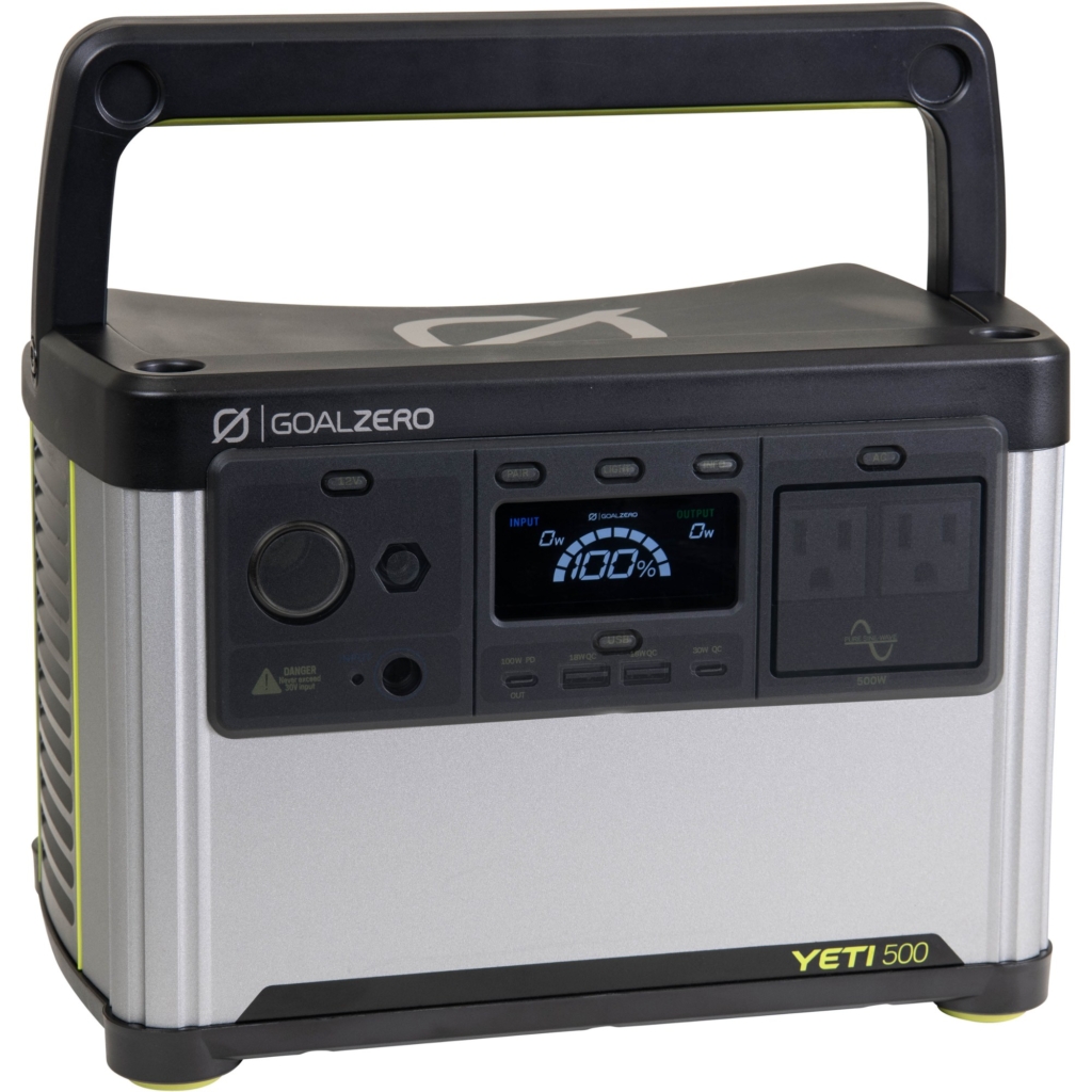 Yeti 500 Power Station best camping gear for families