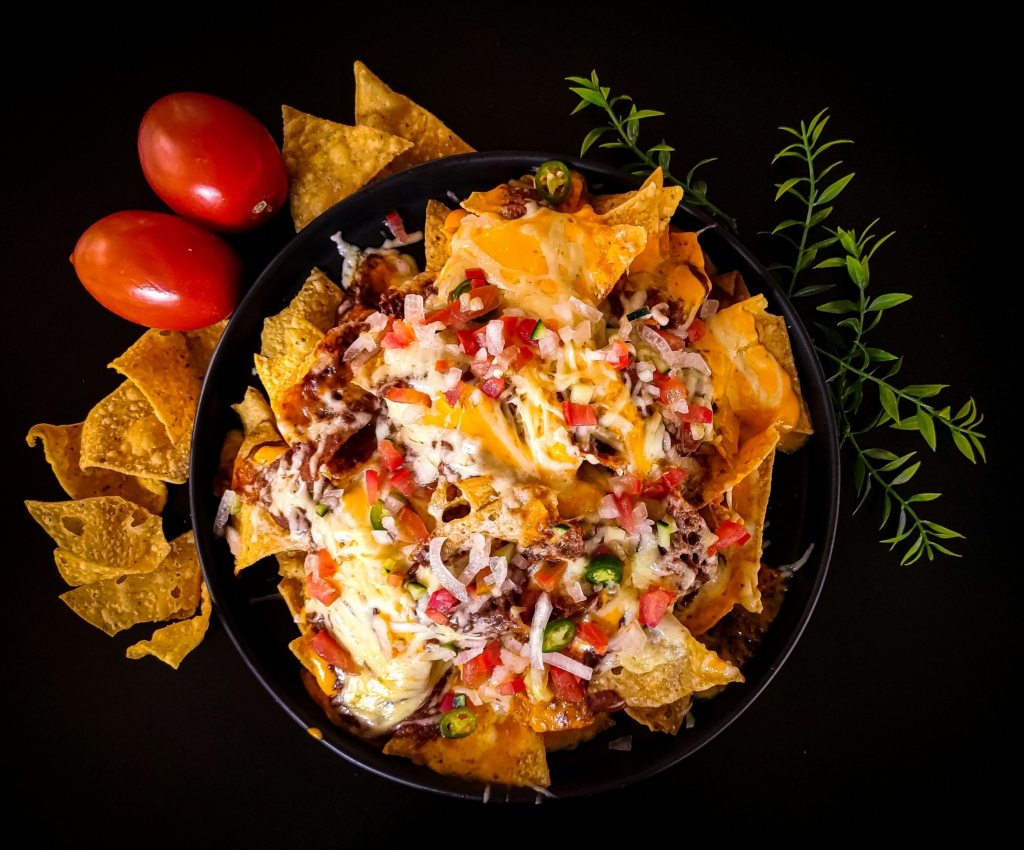 loaded nachos high protein game day snacks