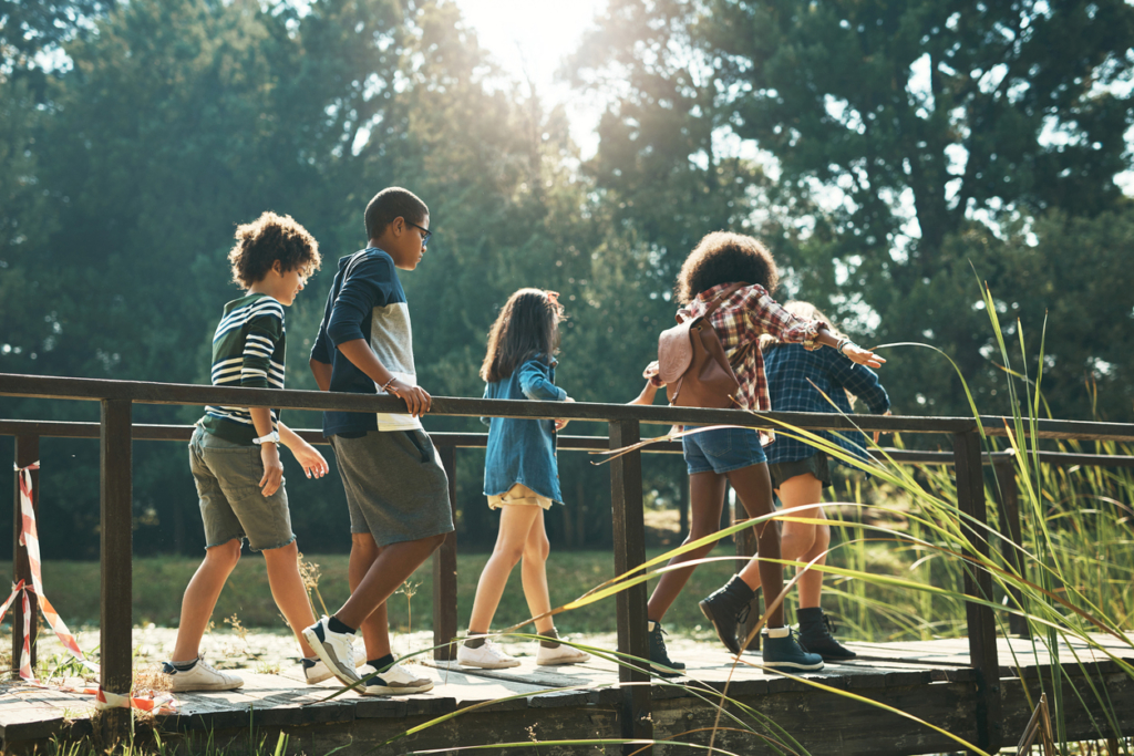 kids hiking outdoors nature trail best hiking trails for kids