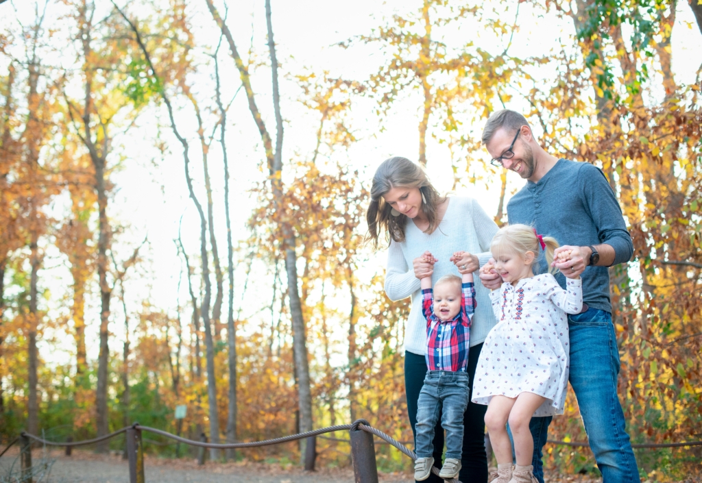 fall bucket list for families family in the autumn outside in nature