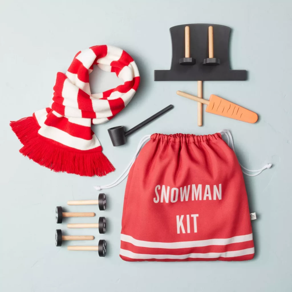 Build-A-Snowman Kit - snow gear