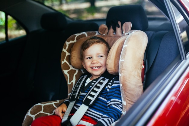 installed car seat