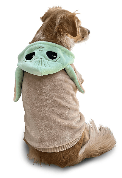 Star Wars "I Am the Child" Fuzzy Fleece Dog Hoodie - Halloween party ideas
