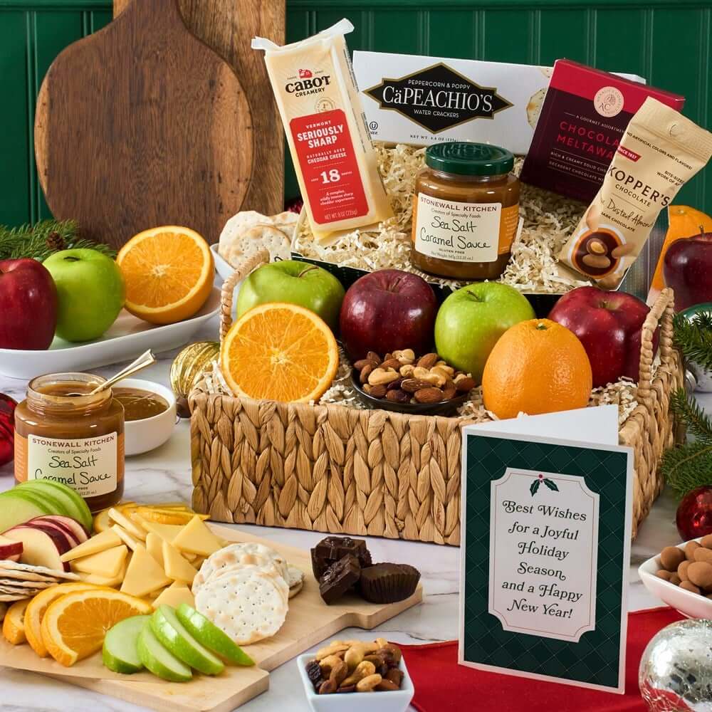 Christmas Fruit Basket last minute gifts
