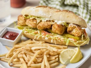 cod sandwich - family-friendly seafood