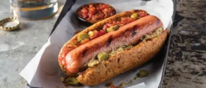Meat for 4th of July BBQ - jumbo franks