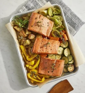 Meat for 4th of July BBQ - salmon
