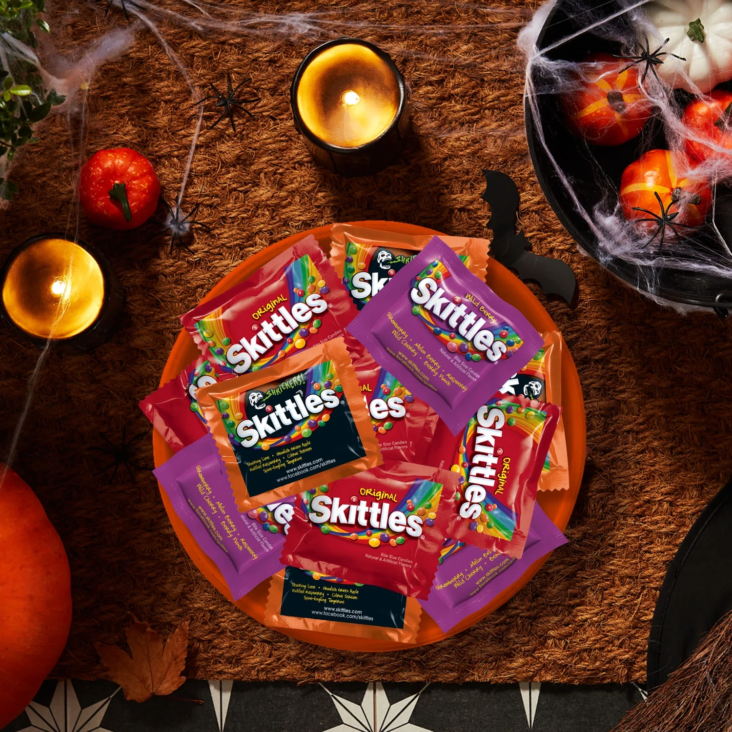 skittles best candy for halloween
