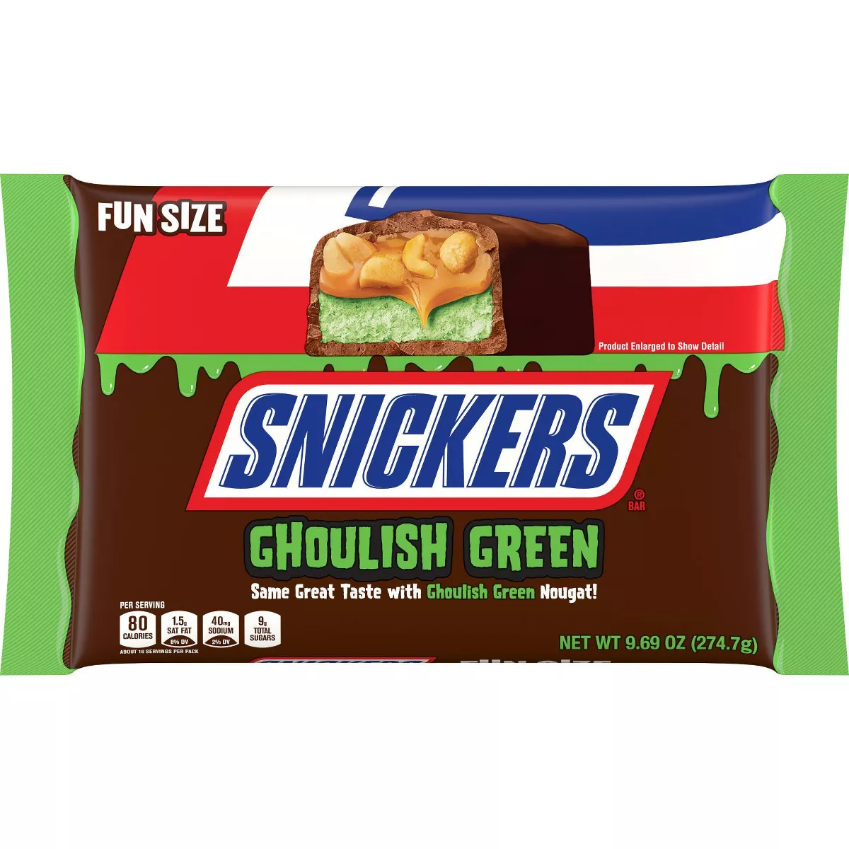 snickers green best candy for halloween