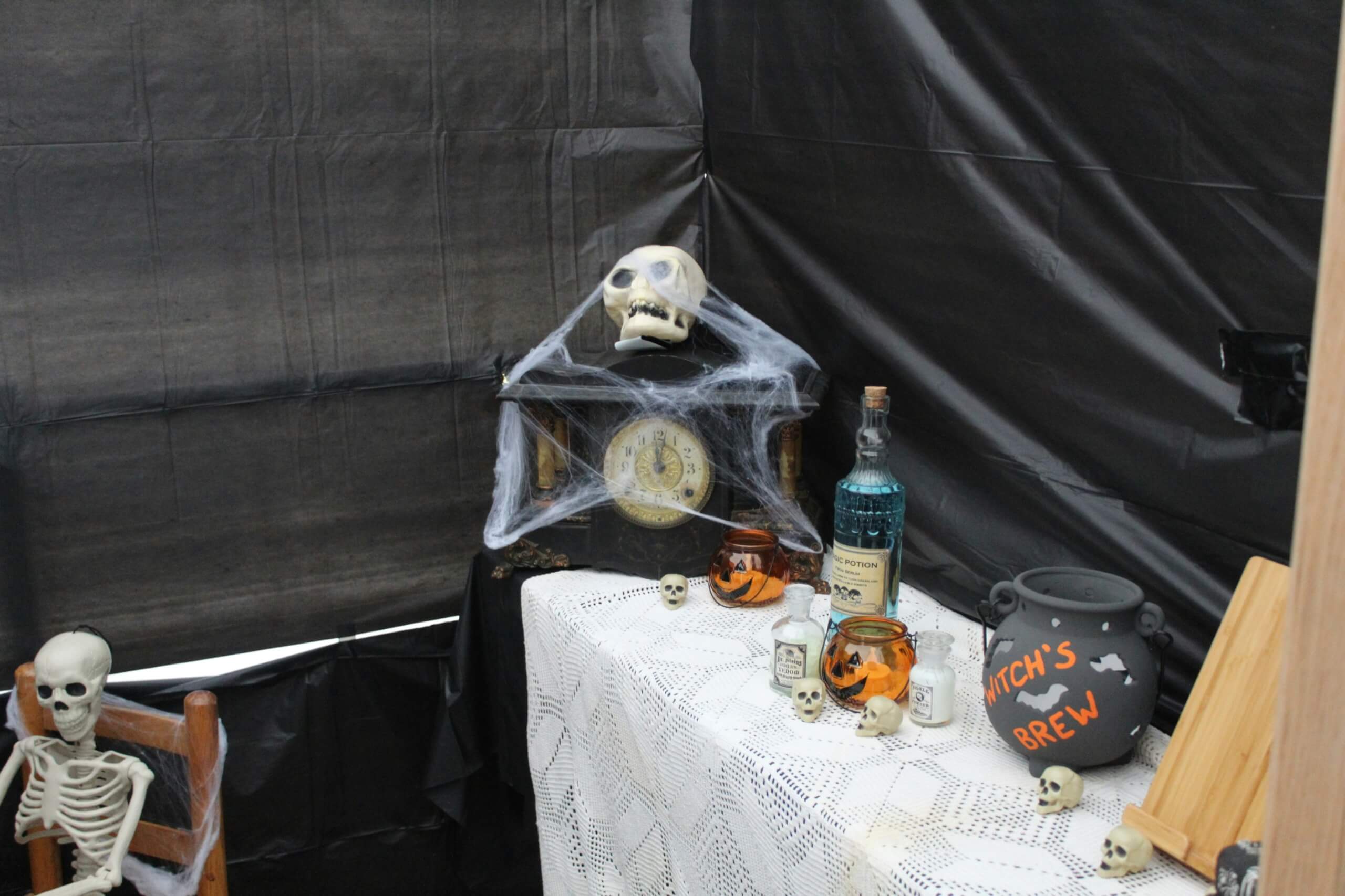 ghost halloween table how to decorate your home for halloween