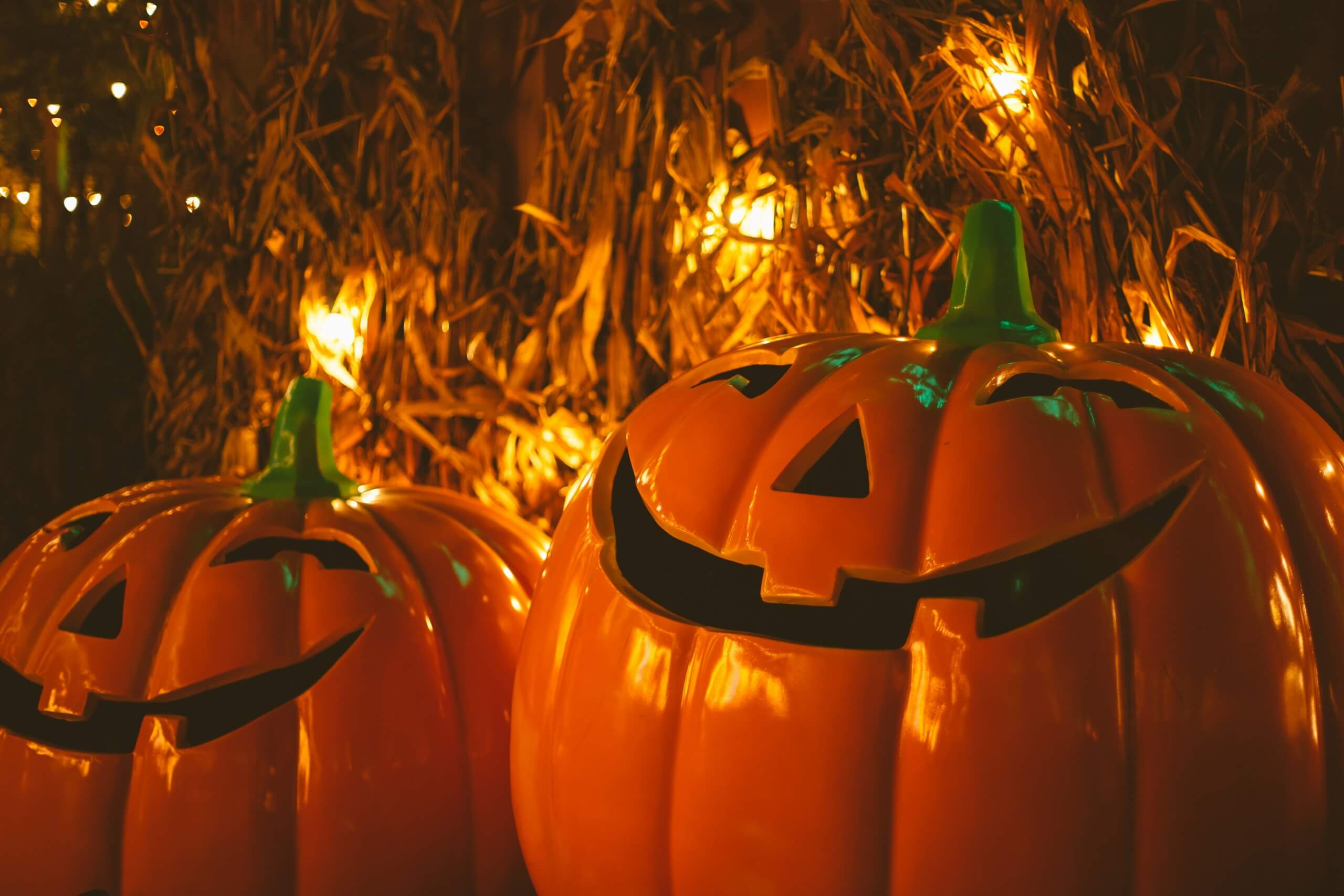 jack o lanterns outdoor halloween decorations