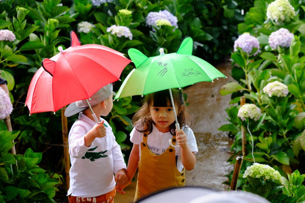 kids in the rain rainy outdoor activities