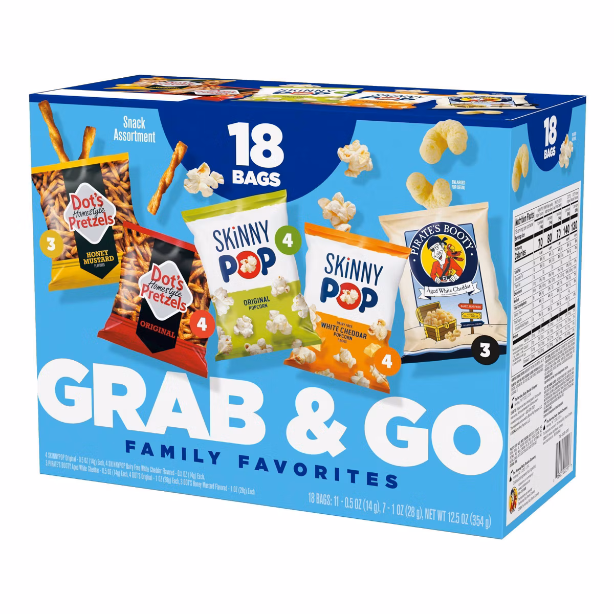 Grab & Go Family Favorites Multipack Snacks road trip essentials for families