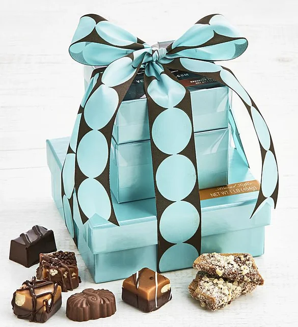 V Chocolate Artisan Tower mother's day gifts for wife 