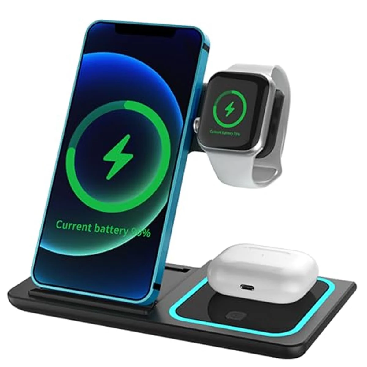 3 in 1 Wireless Charger Stand for iPhone college graduation gifts for son