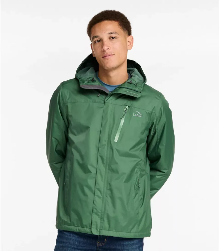 Men's Trail Model Rain Jacket family camping gear beginners