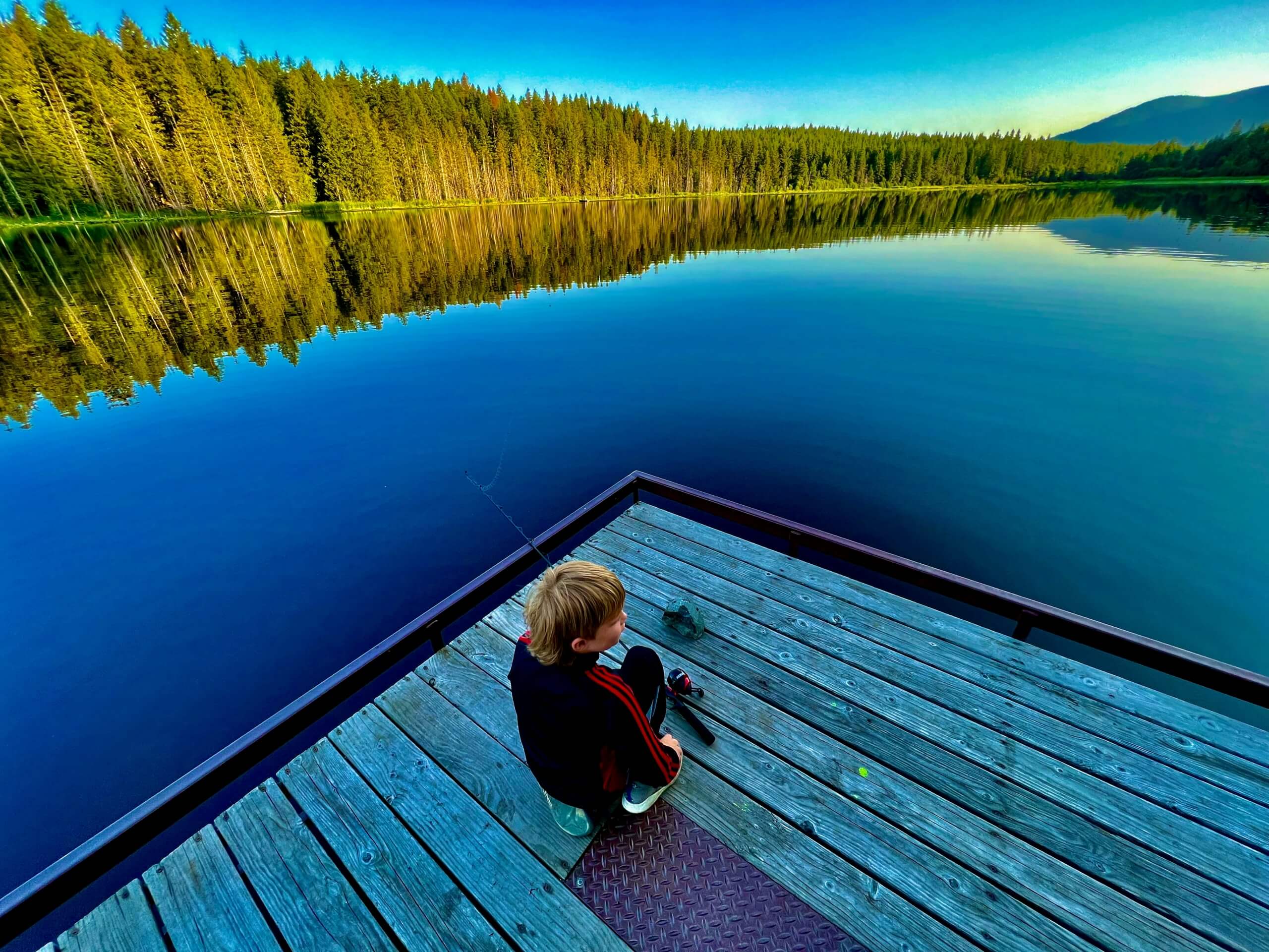how to teach your kids to fish boy fishing