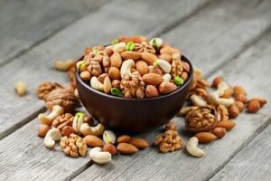 Healthy junk food, Nuts