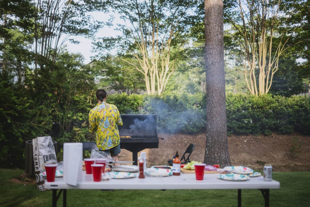 labor day bbq ideas barbecue man grilling 