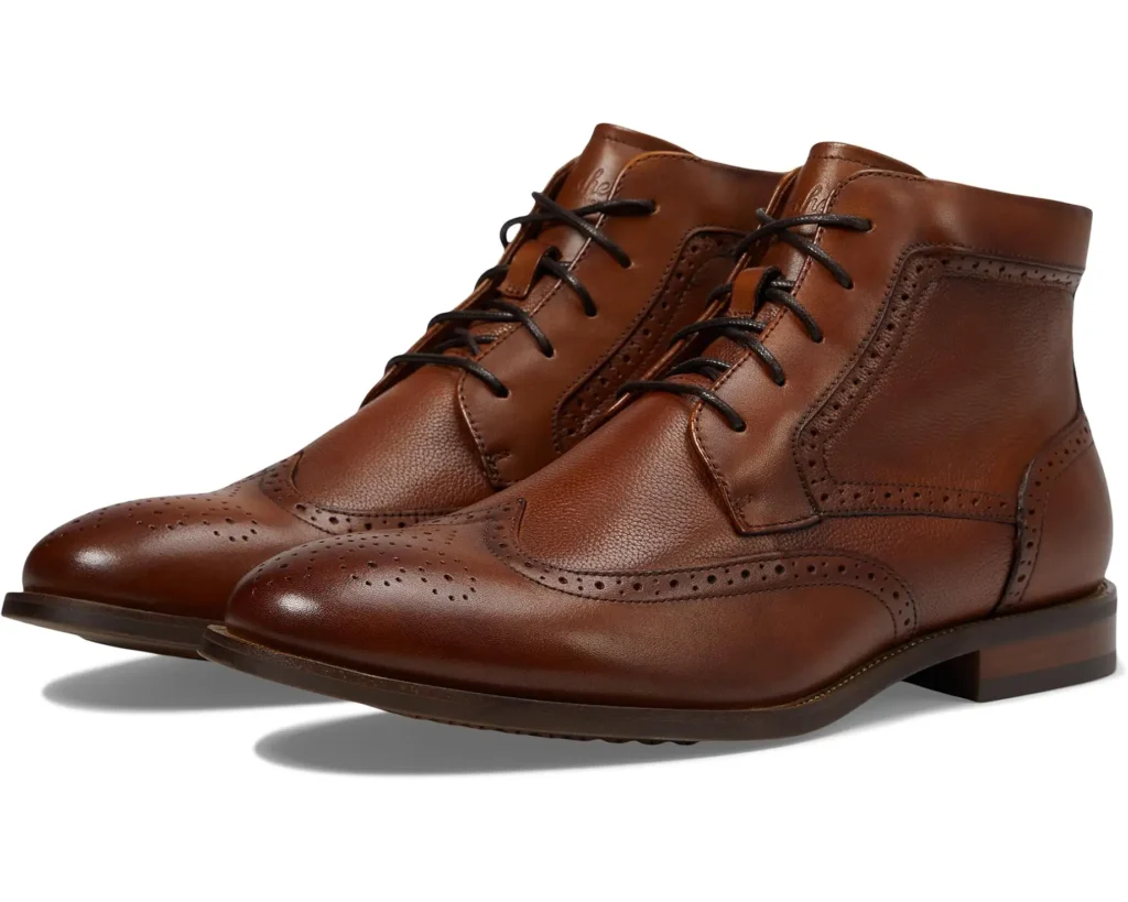 Florsheim Rucci Wingtip Lace Boots