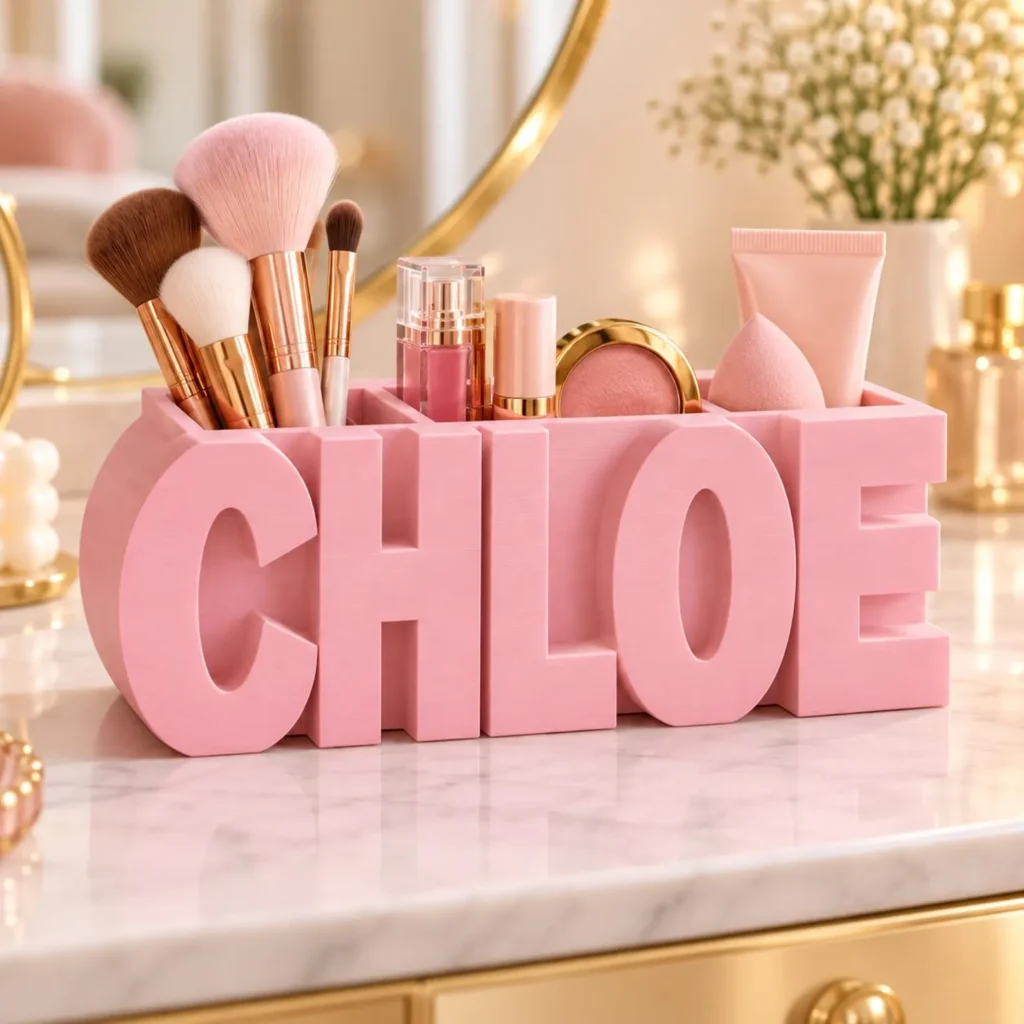 Personalized Makeup Organizer,