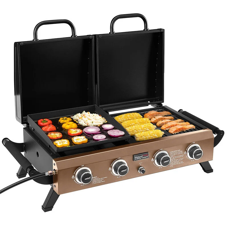 Royal Gourmet 4-Burner Gas Grill and Griddle Combo family christmas gift ideas