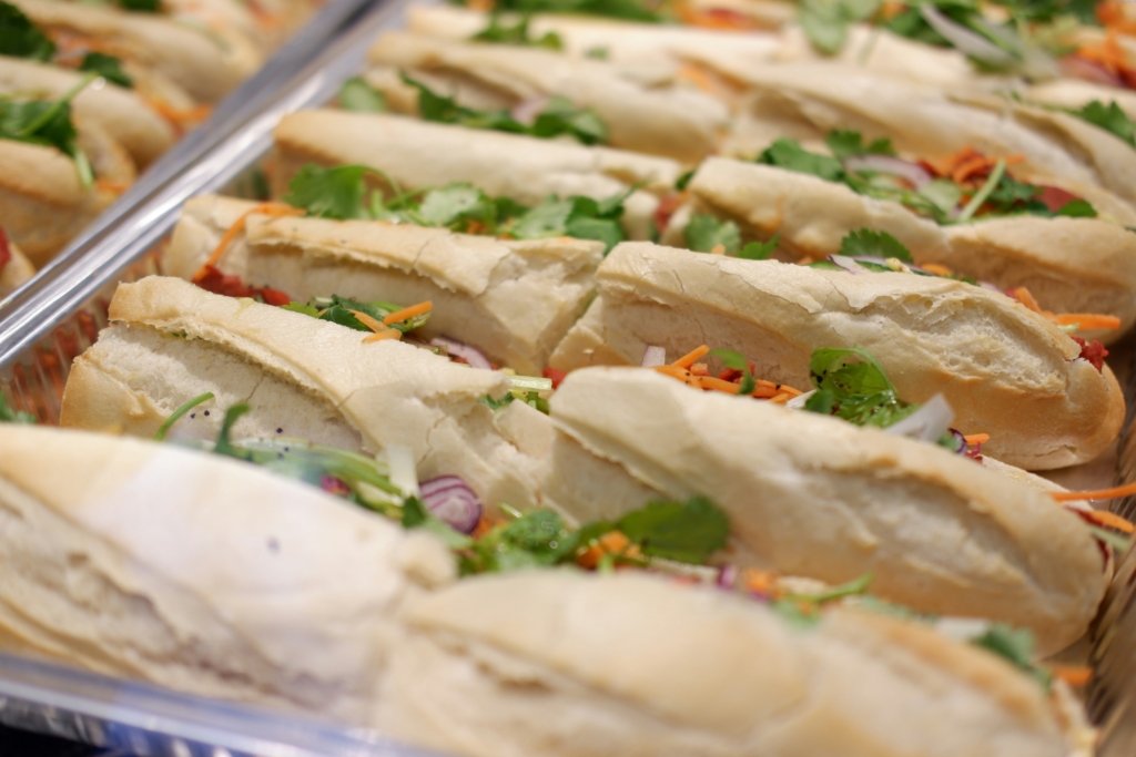 sandwich platter What to Order for a Football Watch Party