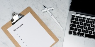 White Printer Paper Beside Silver Laptop Computer - customer success manager resume