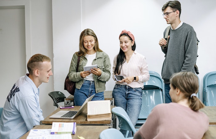 Group Of People Studying Together - office jobs for college students