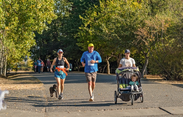 double jogging stroller