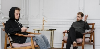 teen in a counseling session - counseling for teens near me