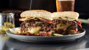 kid-friendly bbq - juicy lucy