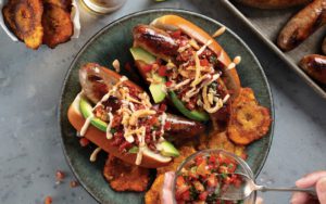 mexican bratwurst - kid-friendly bbq
