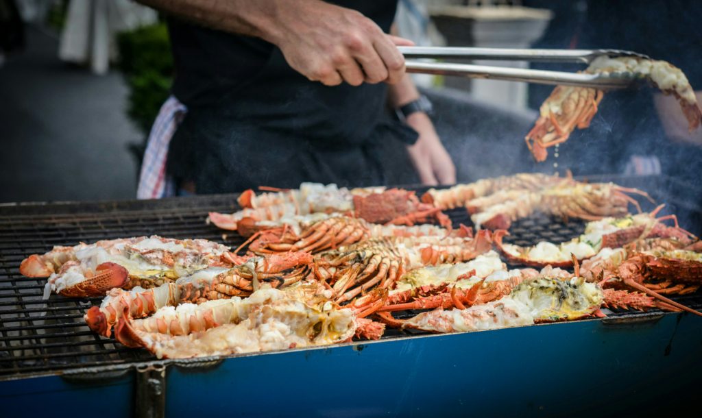 labor day bbq ideas seafood Meat for 4th of July BBQ - grilling lobster