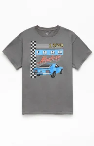 back-to-school fashion - mustang shirt
