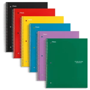 back-to-school shopping day - notebook