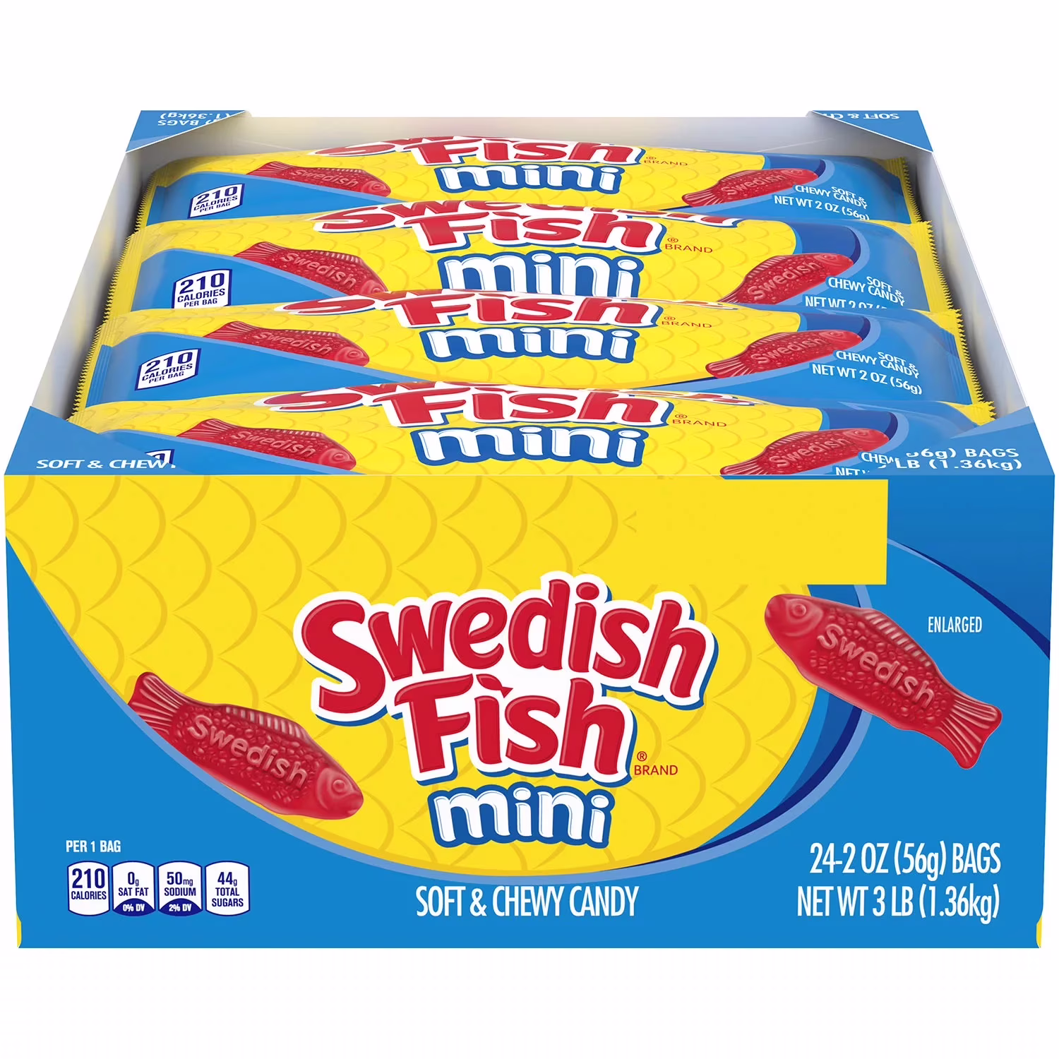 swedish fish - best candy for halloween