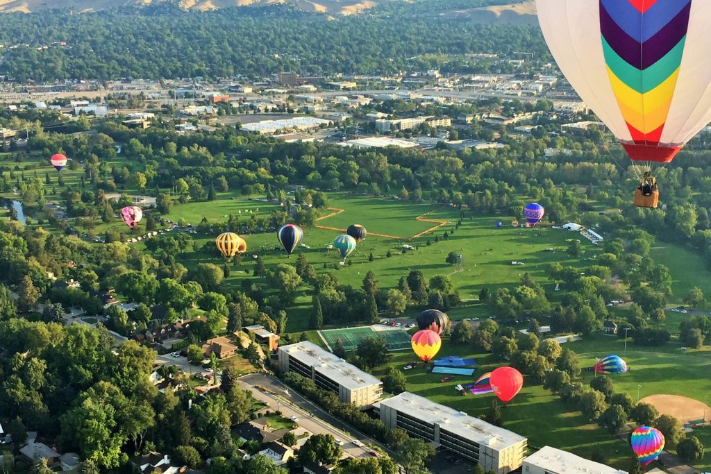 boise hot air balloons Underrated U.S. Cities worth visiting